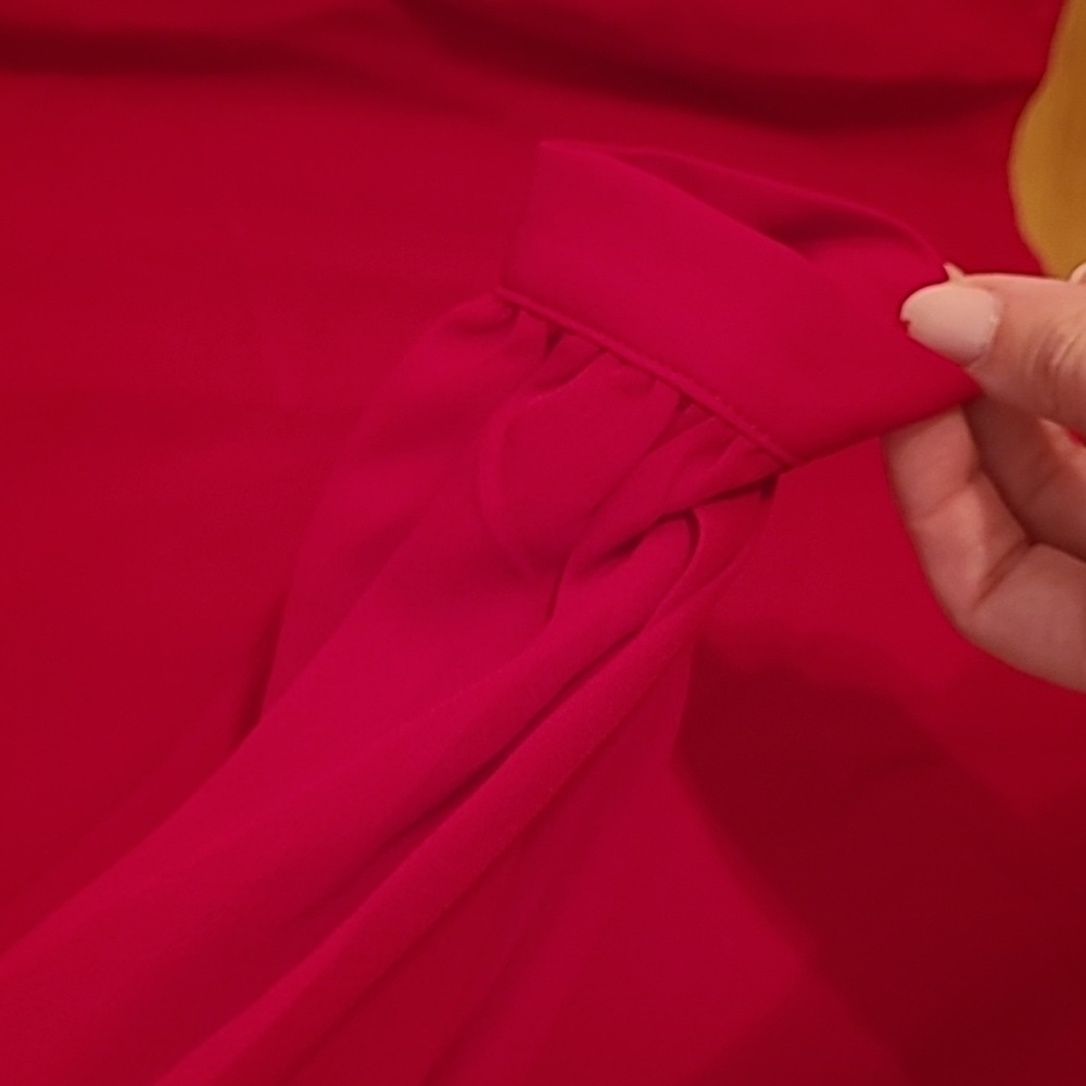Lulus Cranberry Red Mini Dress Small - Picture 3 of 8